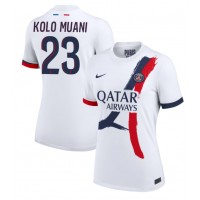 Ženski Nogometni dresi Paris Saint-Germain Randal Kolo Muani #23 Gostujoči 2024-25 Kratek Rokav